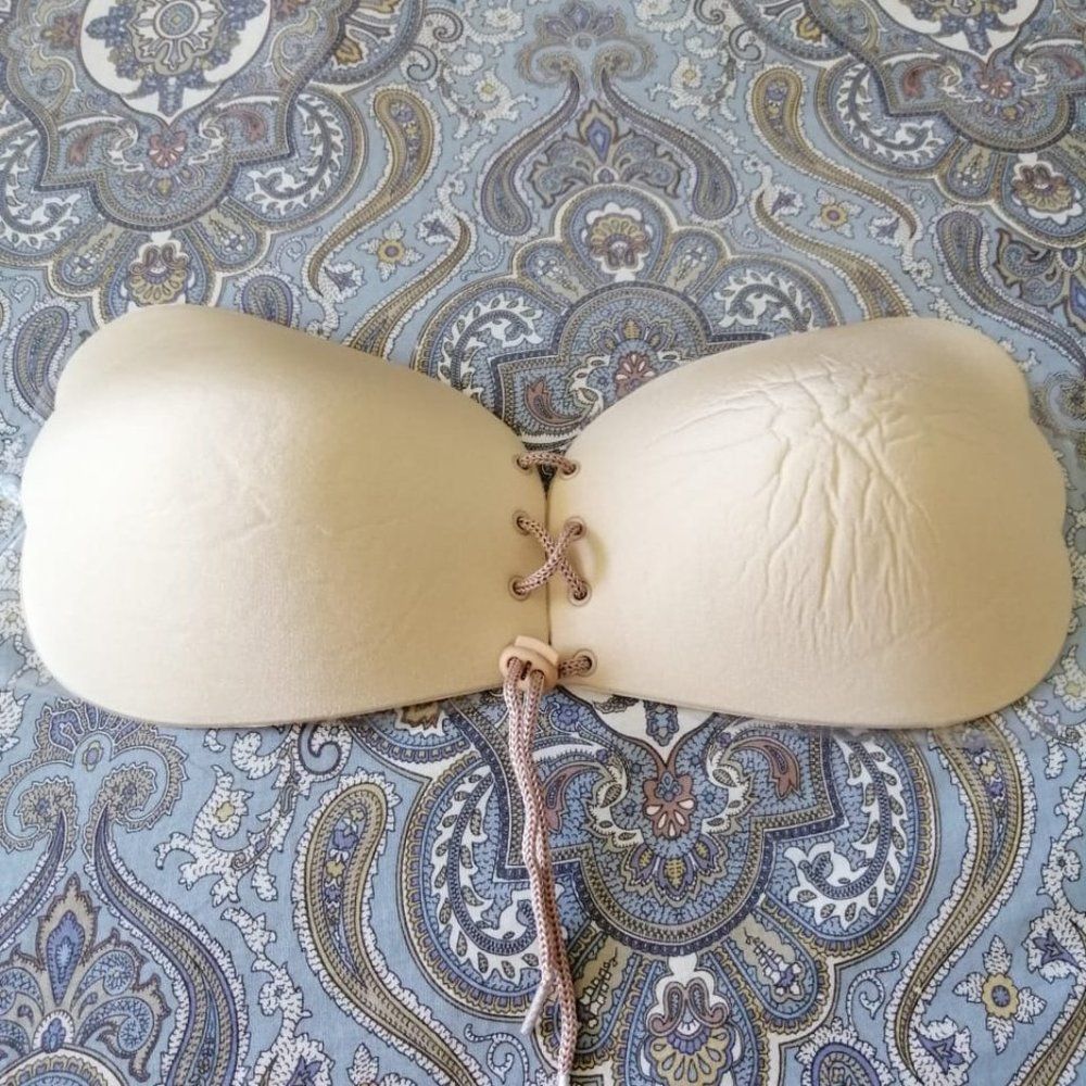 Sz D Cup Adhesive Strapless Backless Bra